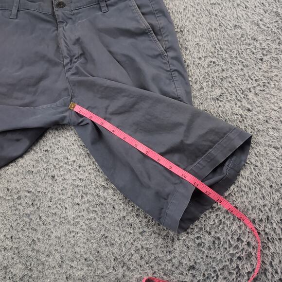 Adriano Goldschmeid Shorts Men 30 Gray Chino Preppy Classiccore Normcore Casual - Picture 7 of 9